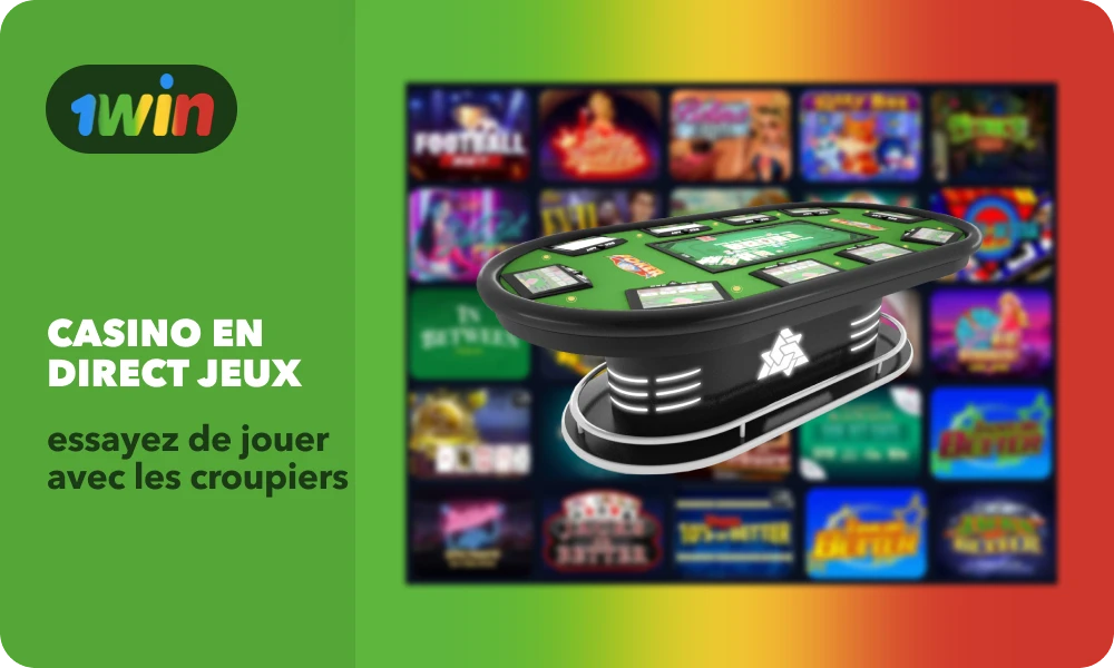 Les Maliens trouveront une section TVBET au casino en ligne 1win