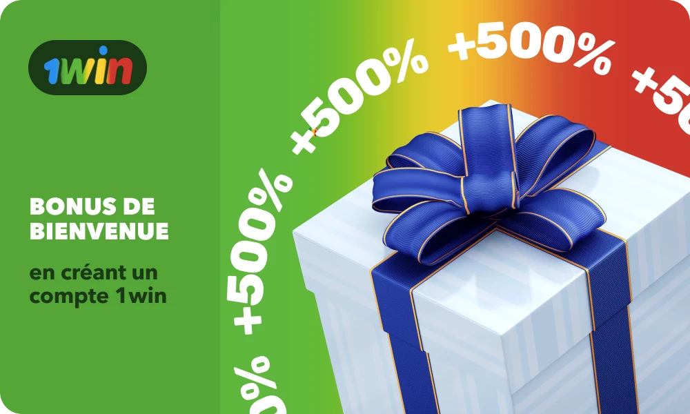 Tous les nouveaux joueurs du Mali sont invités à participer à une promotion de bienvenue et à recevoir un bonus de 500% jusqu'à ₣ 612 000 pour leur inscription sur 1win online