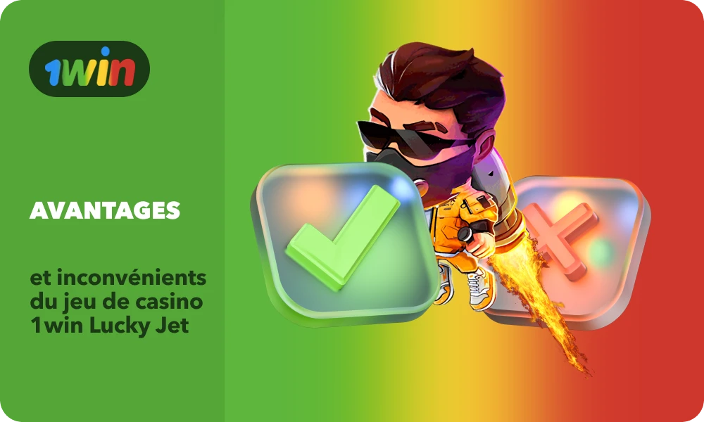 Aujourd'hui, 1win Lucky Jet Mali est un jeu populaire avec ses propres avantages et ses possibles inconvénients pour certains joueurs