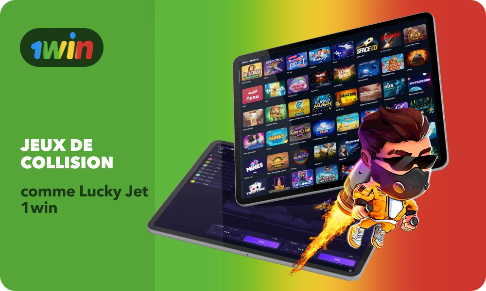 Outre Lucky Jet, le site officiel de 1win Mali propose d'autres jeux tout aussi intéressants et populaires